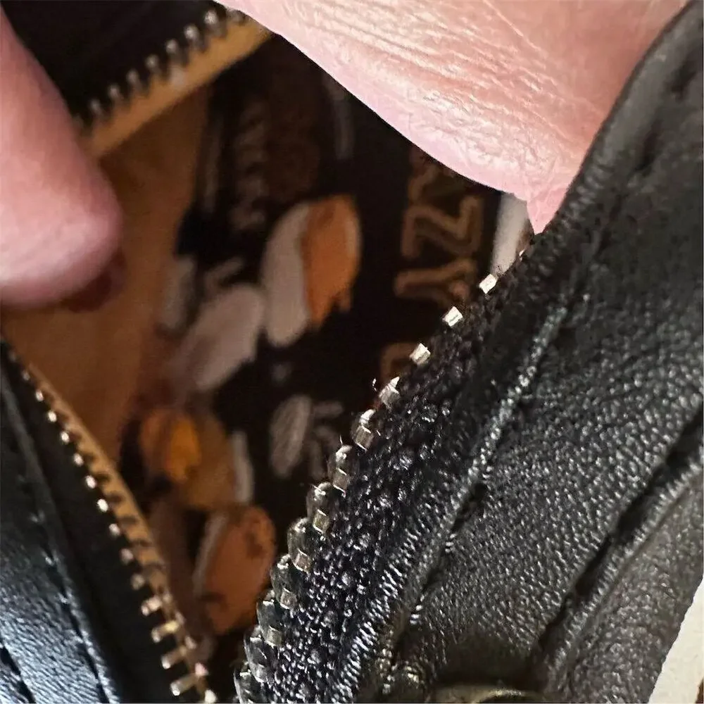 Rare Sanrio‎ Gudetama x Loungefly Mini Backpack in black colorway. - Picture 12 of 14
